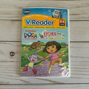 V.Reader Dora game cartridge NWT